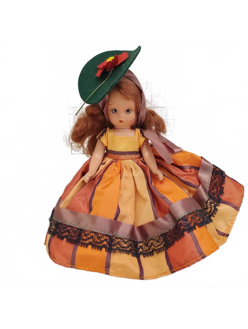 Vintage Nancy Ann Storybook Doll #92 Autumn Doll 1940s